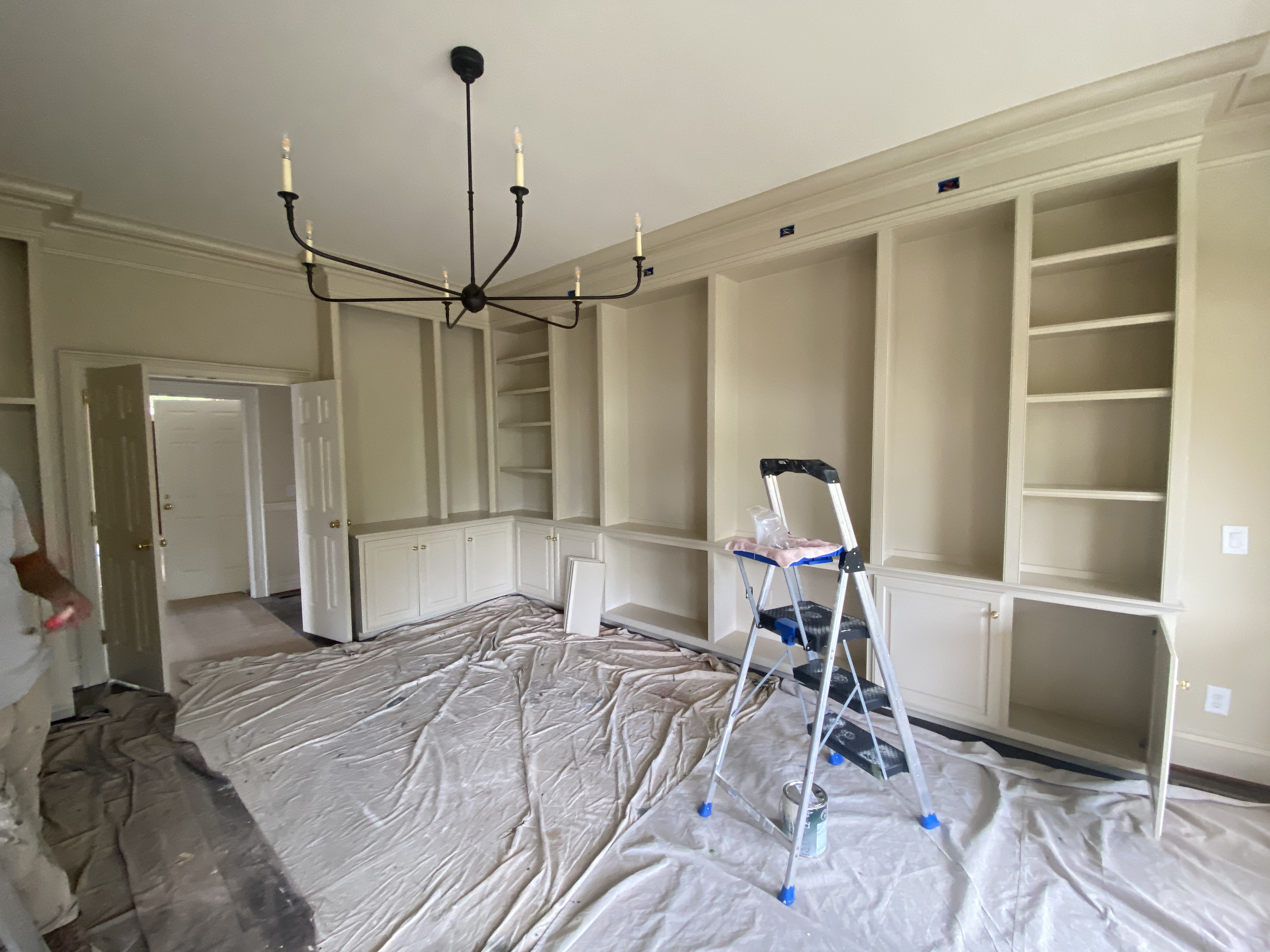 Cabinet painting example 1